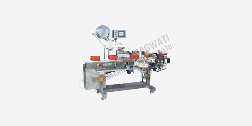 Front and Back, Top Labeling Machine