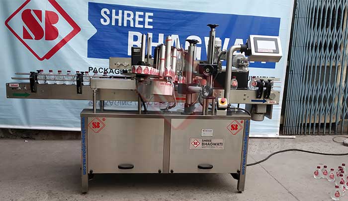 Automatic Round Cum Single Side/Double Side (Front & Back) Bottle Sticker Labelling Machine