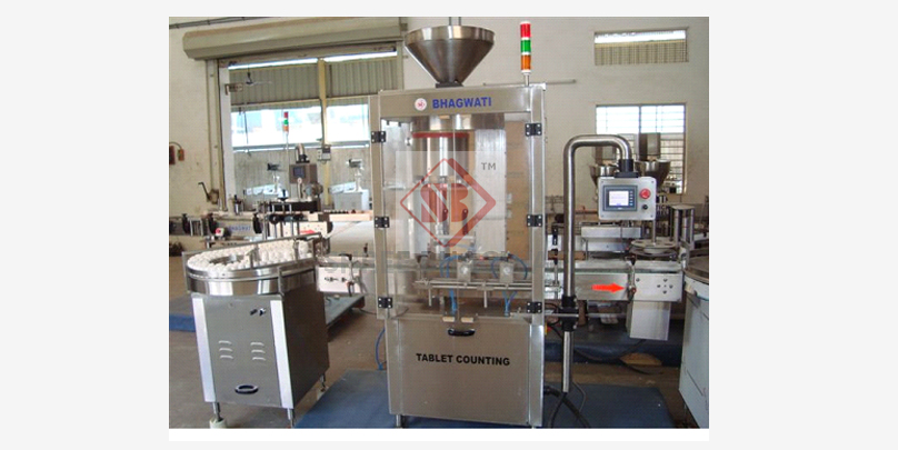 Automatic Pneumatic Track Type Tablet/Capsule Counting & Filling Machine