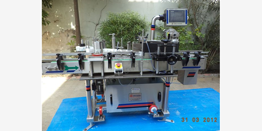 Automatic Sticker Labeling Machine For Round Bottles