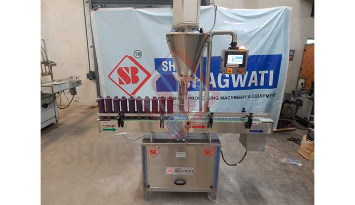 Automatic Single Head Auger Type Dry Syrup Powder Filling Machine