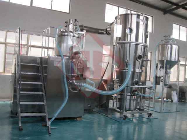 Rapid Mixer Granulation with co Mill