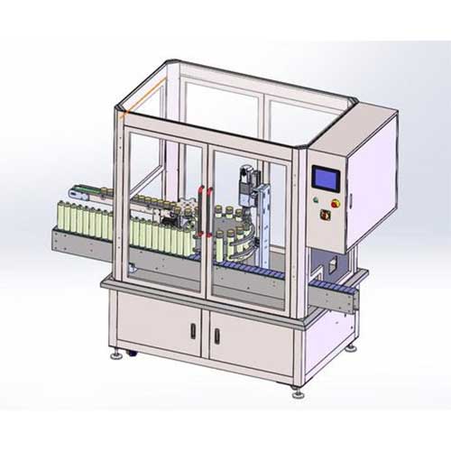 Integration of this System with Screw Capping Machine