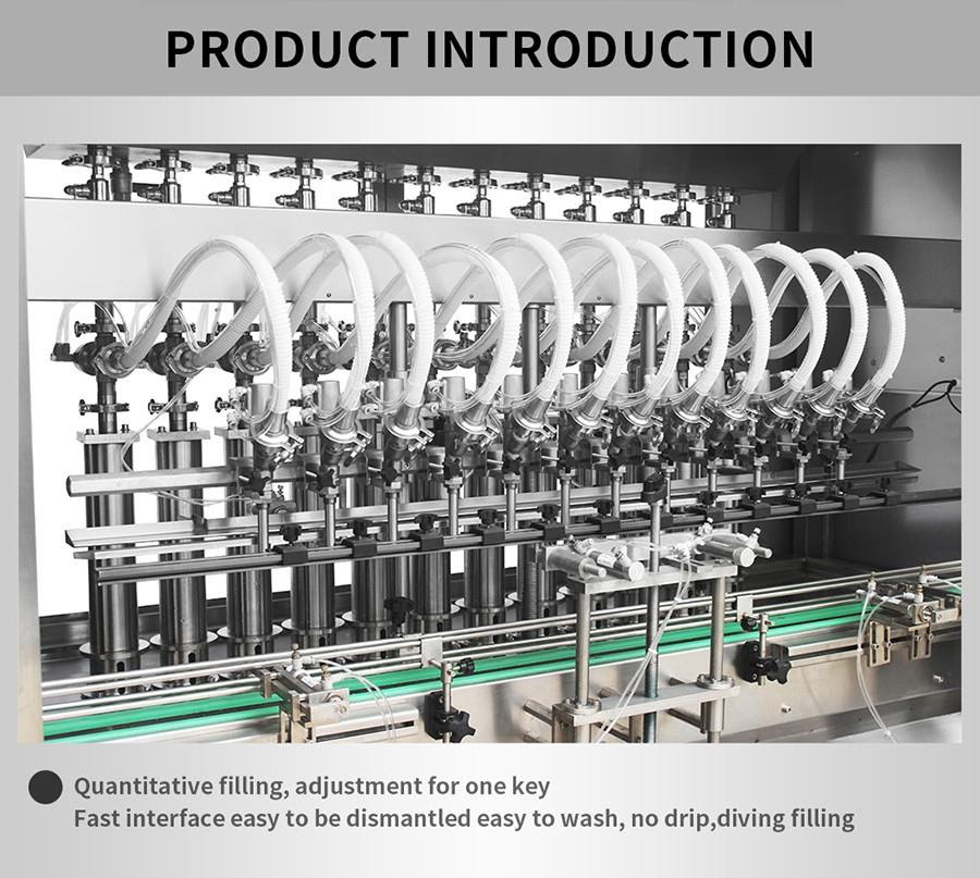 Quantitative filling, adjustment for one key Fast interface easy to be dismanted easy to wash, no drip,diving filling