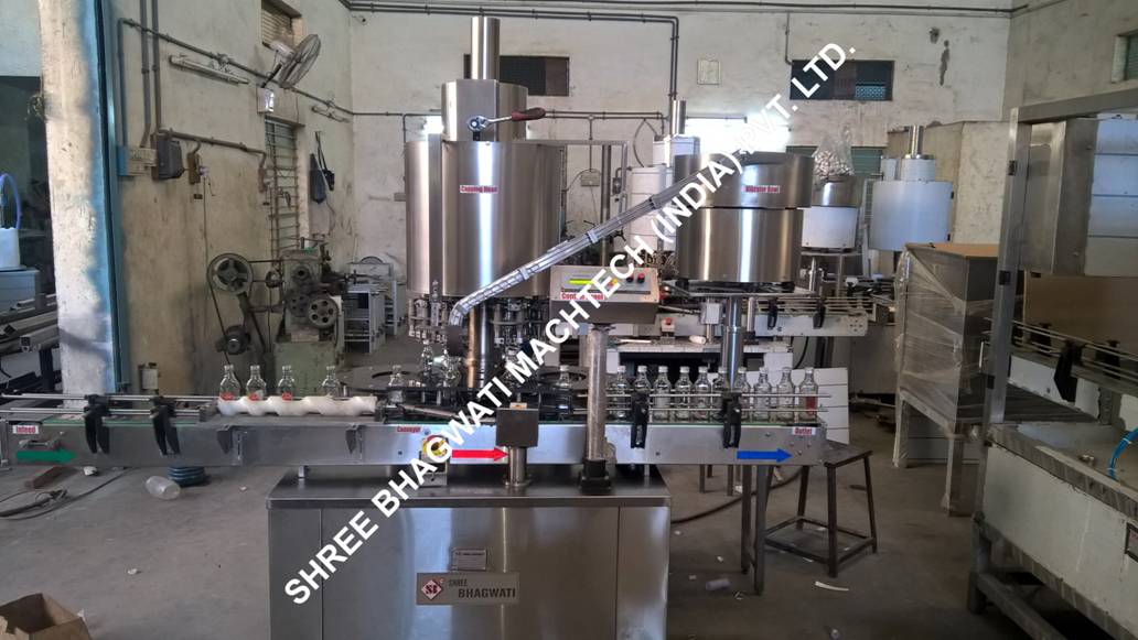 Automatic Inline Capping Machine