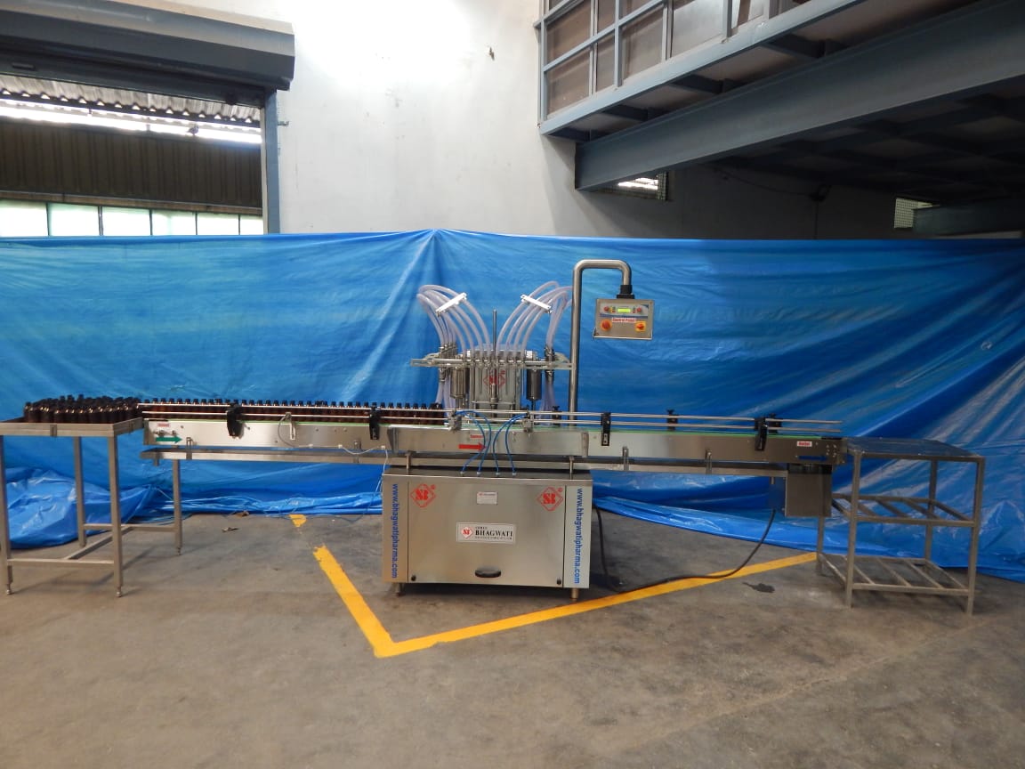 Automatic Bottle Filling Machine for Shampoo, Lotion, Gel, Hair oil, Perfume, Beverages, Juice, Wine, Liquid Soap, Lubricant oil, Engine oil, Cleaning chemical Hazardous liquid, Shampoo Filling Machine