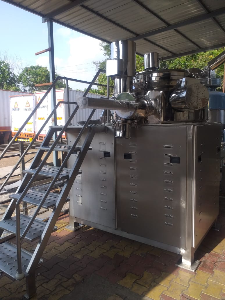 Rapid Mixer Granulator With Co Mill With PLC Base