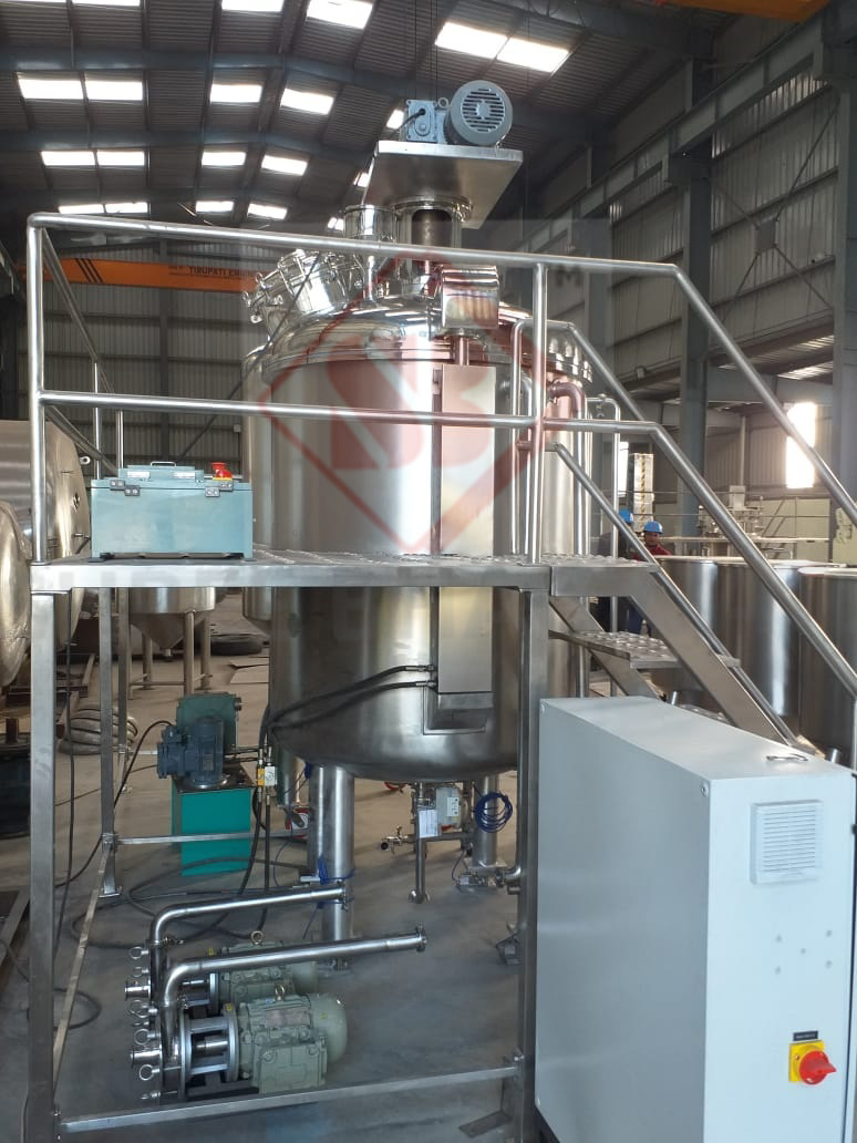 Hand Wash Manufacturing Plant Mixer