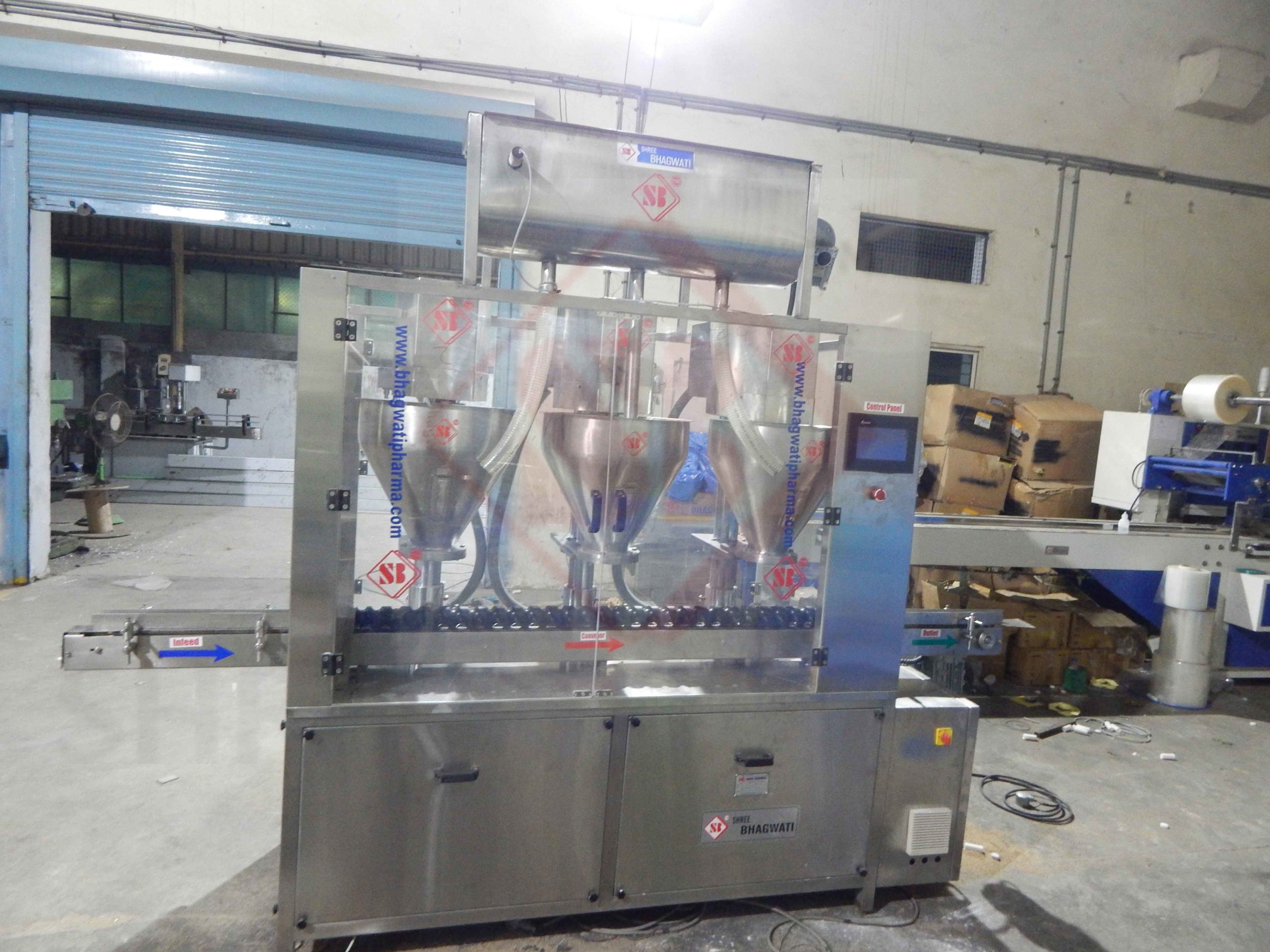Auger Powder Filling Machine scaled