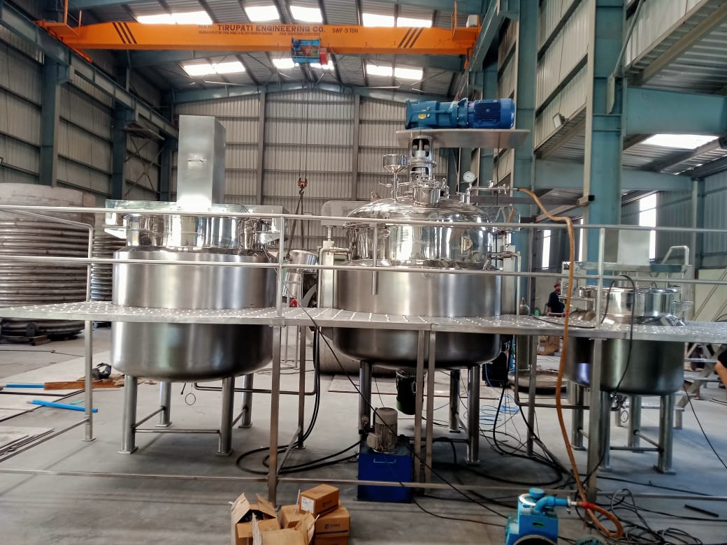 Manufacturing plant for balm