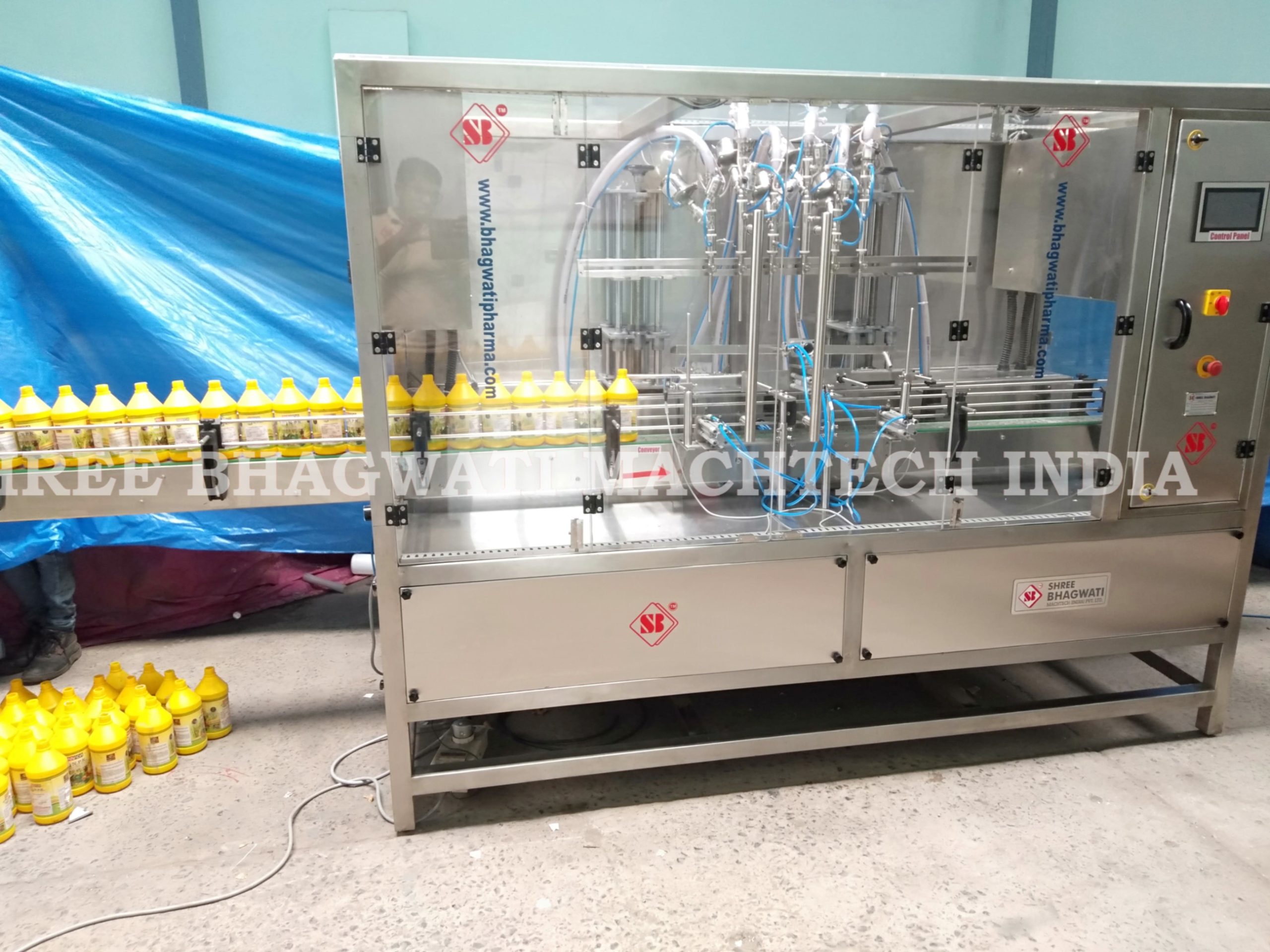 How to Make Automatic Bottle Filling Machine