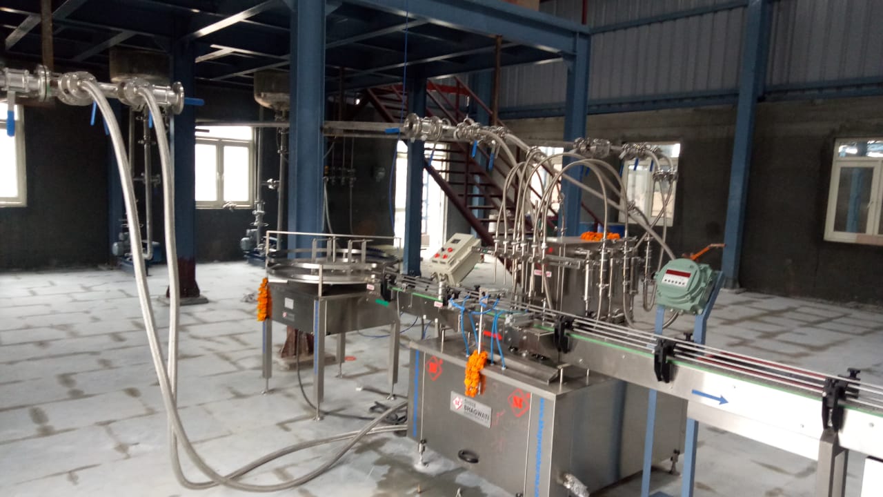 Features-of-Automatic-Waterproofing chemical liquid filling and packing line
