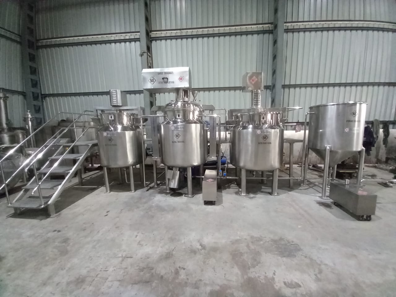 Cream and Gel Manufacturing Plant