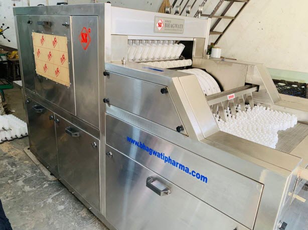Automatic Linear Vial Washing Machine Works