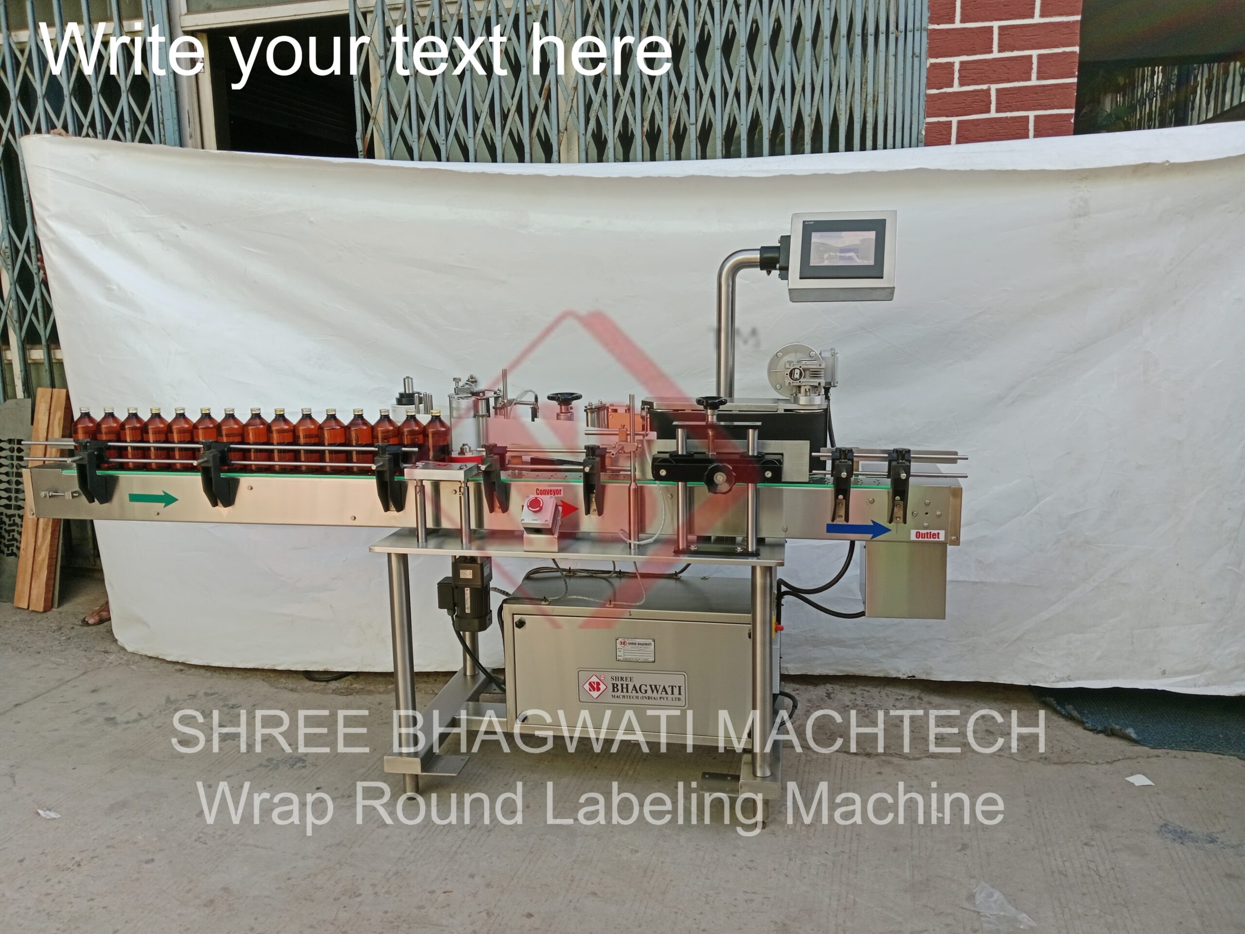 Wrap Round Labeling Machine
