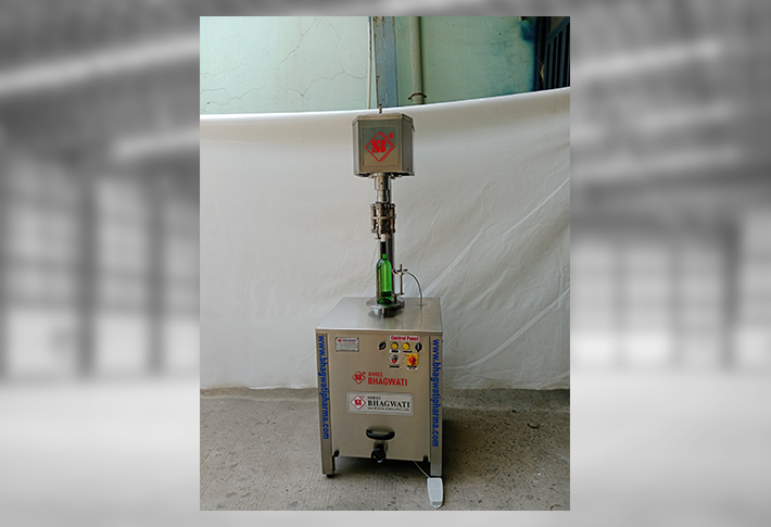 Semi Automatic ROPP Cap Sealing Machine
