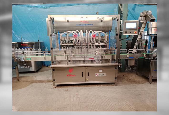 Vaseline Jelly Filling Machine – 8 Head Piston Liquid Filling Machine