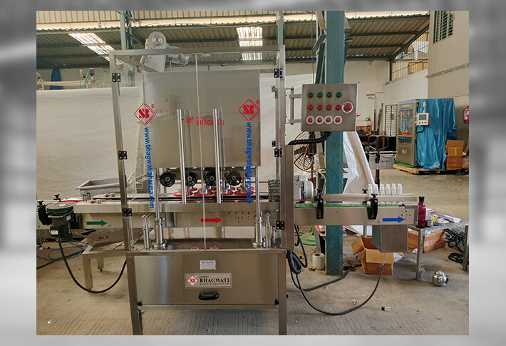 Linear Screw Capping Machine - Inline Capper for HDPE, PET Jar & Bottle
