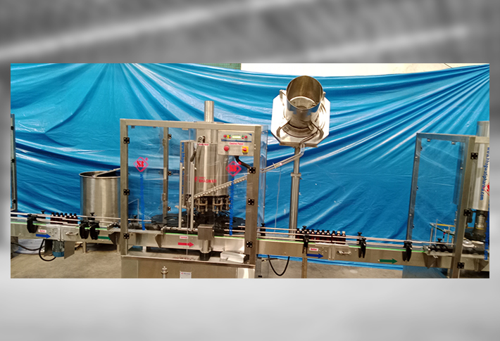 Automatic Eight Head Bottle Ropp Cap Sealing Machine