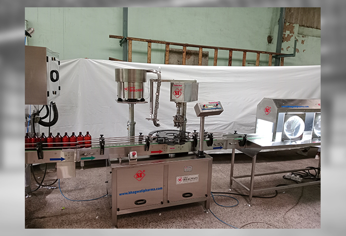 Automatic Single Head Bottle Ropp Cap Sealing Machine