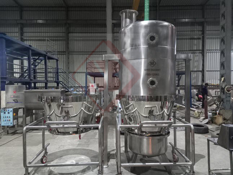 fluid bed dryer fbd for pharmaceuticals nutraceutical