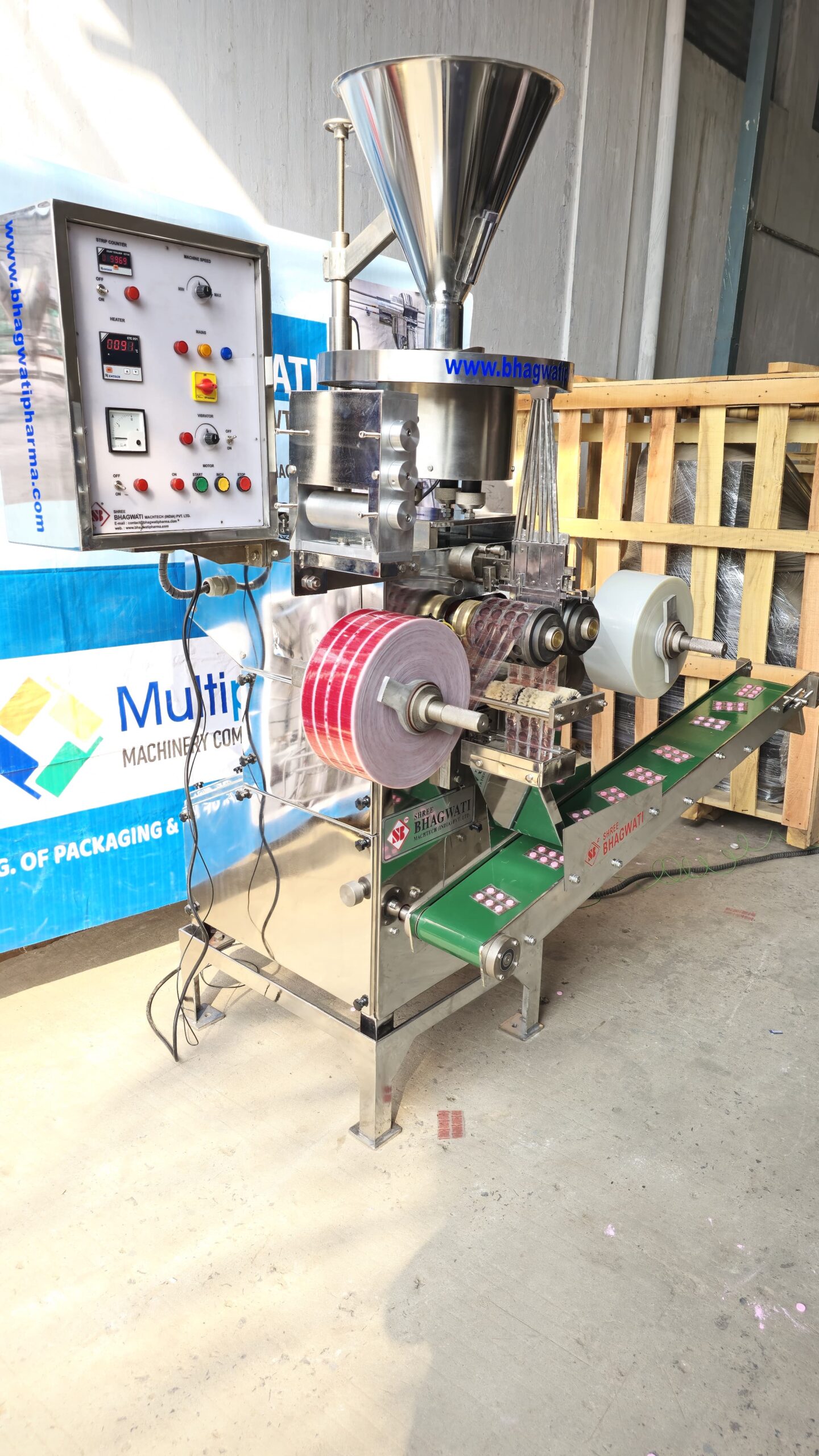 Strip Packing Machines - Capsule/Tablet Strip Packaging Machine
