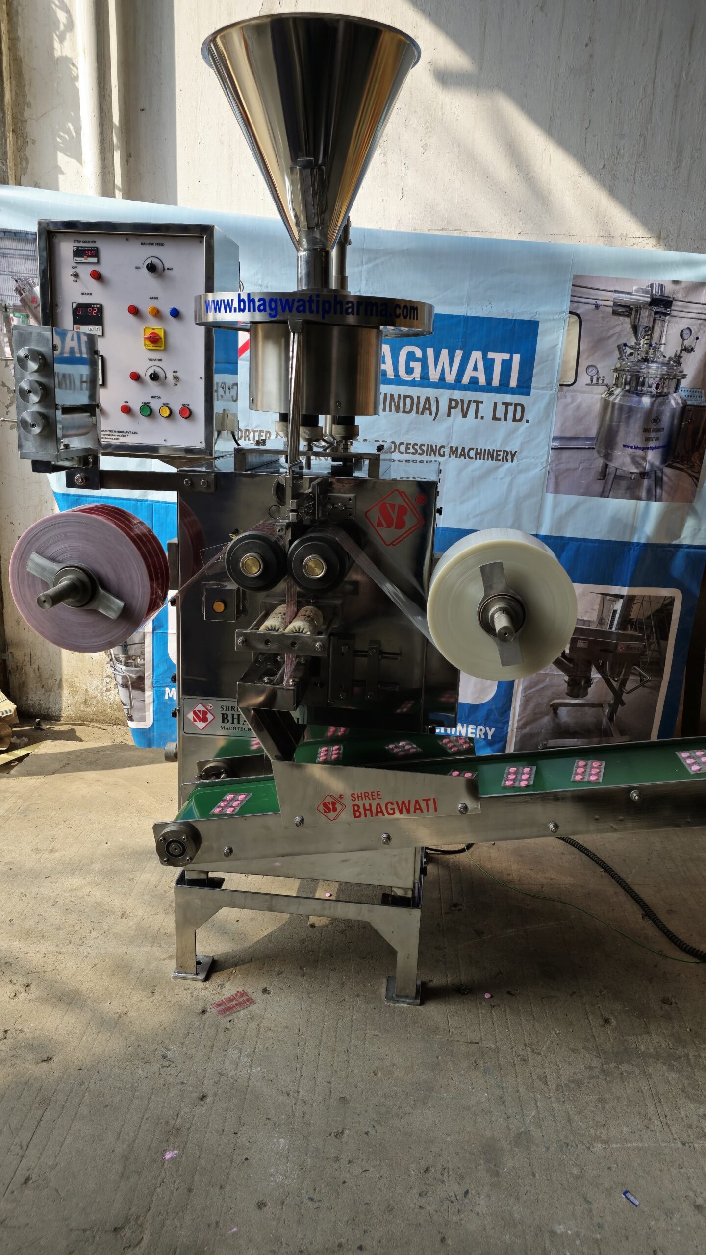 Strip Packing Machines - Capsule/Tablet Strip Packaging Machine