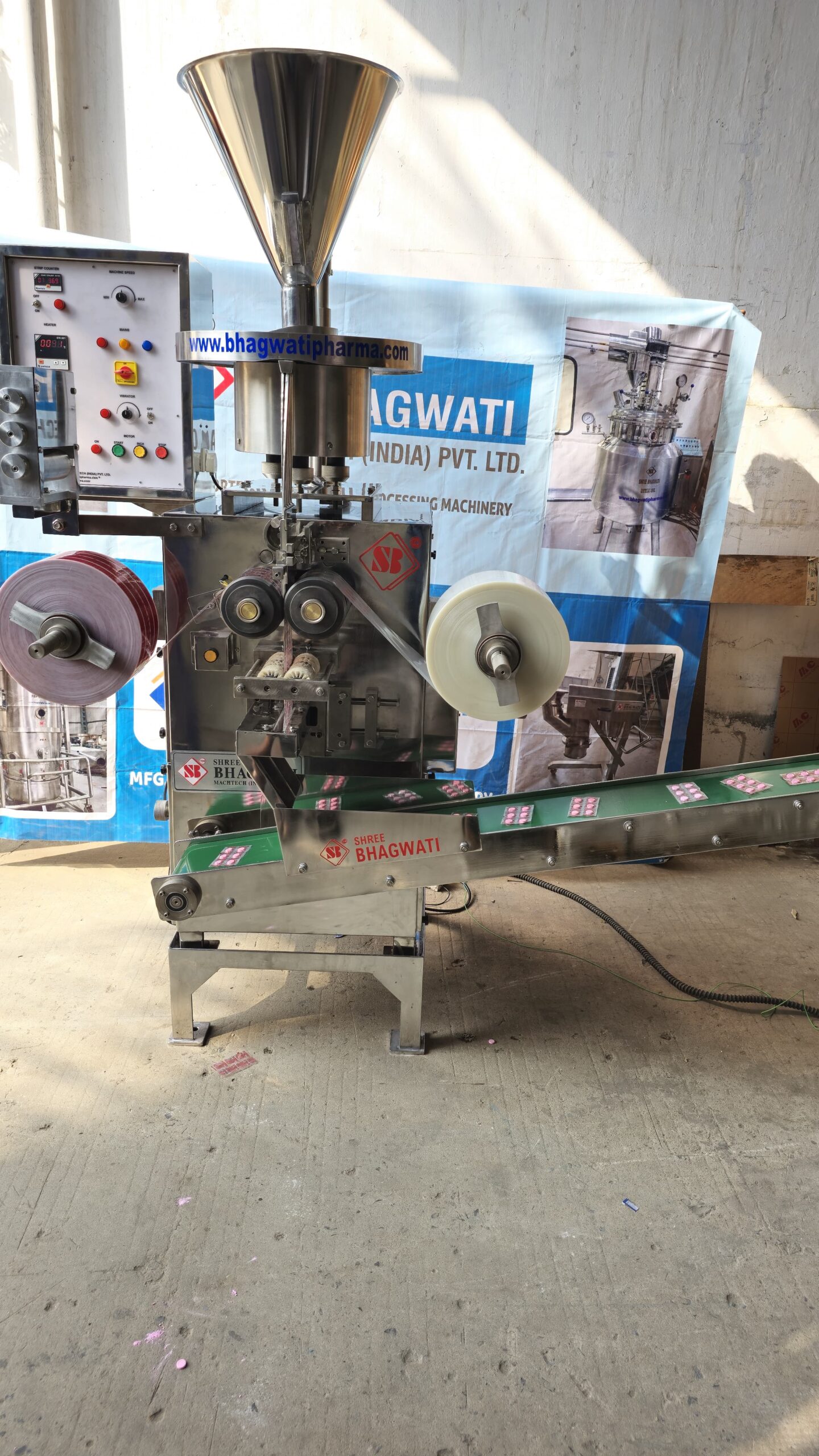 Strip Packing Machines - Capsule/Tablet Strip Packaging Machine