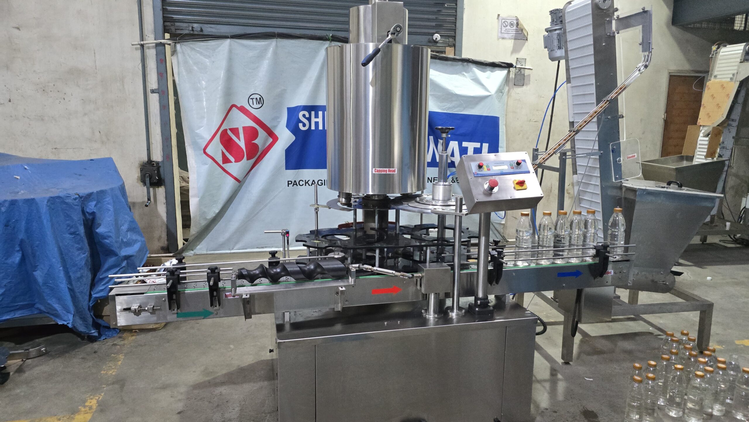 Screw Capping Machine Pick and Place System