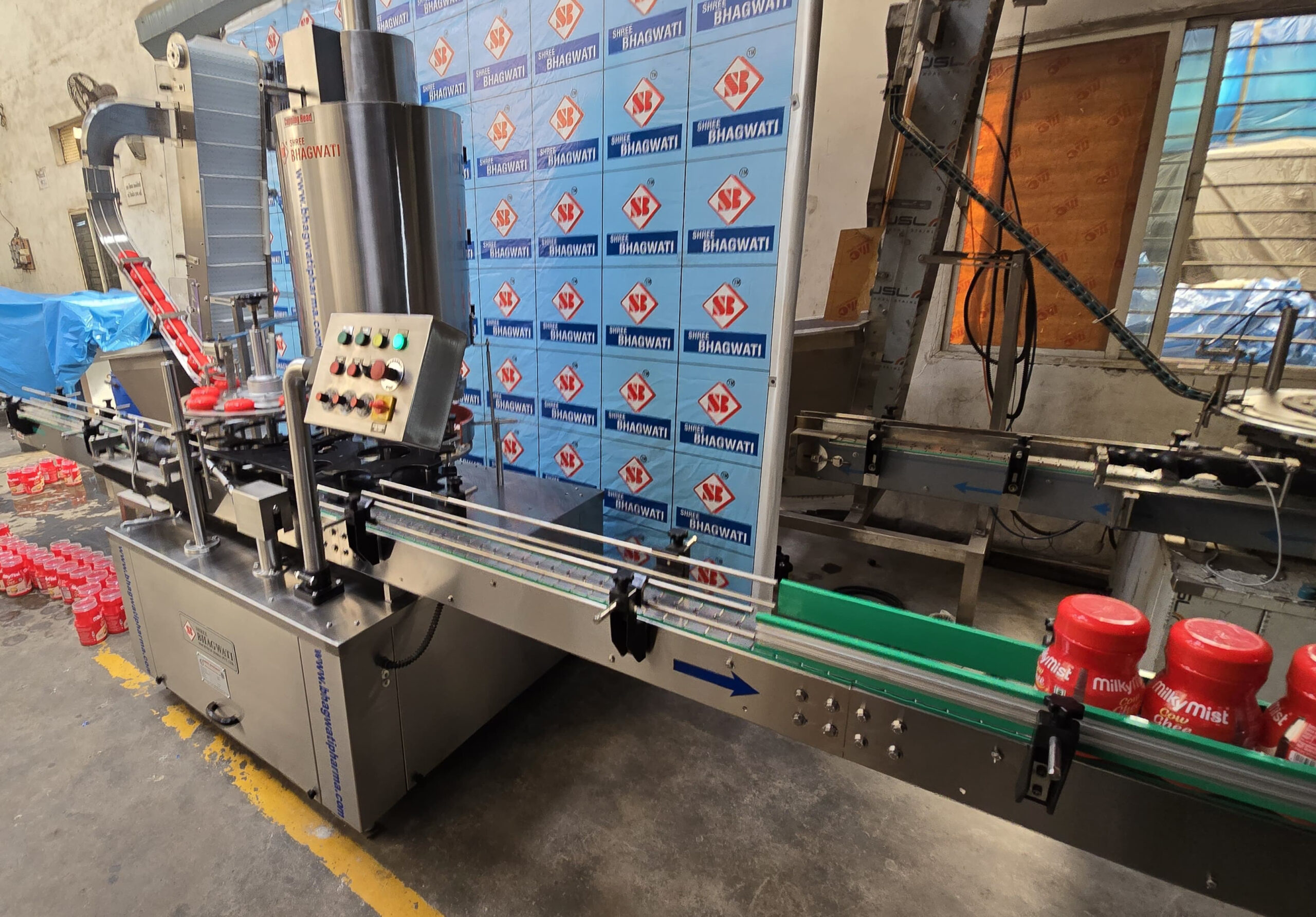 Rotary Pick & Place Capping Machine