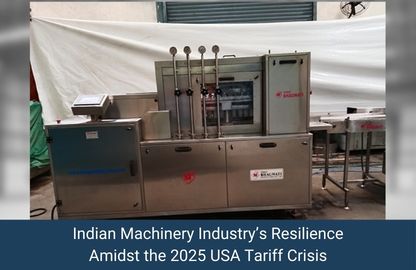 How Indian Processing & Packaging Machinery Industry Survive During the USA Tariff Hike in 2025?