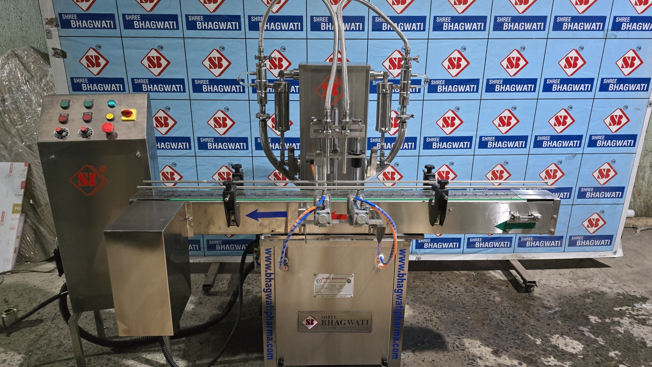 Bottle Filling Machine for Solvent Cement
